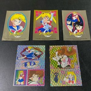 Sailor Moon Trading Sticker lot